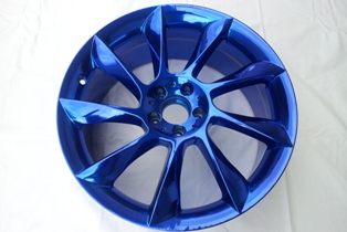Порошковая покраска цвет LOLLY BLUE