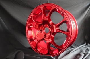 Порошковая покраска цвет SC LOLLY RED