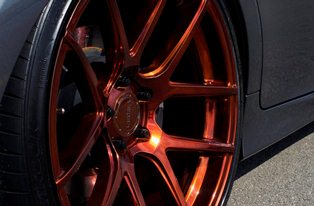 Порошковая покраска дисков цвет TR COPPER